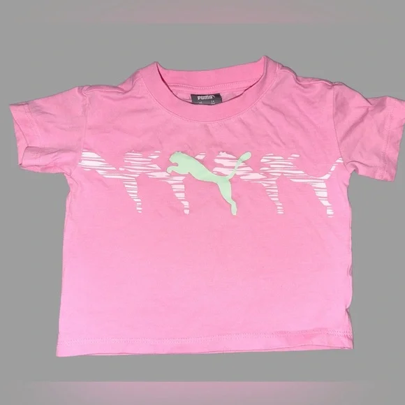 Puma Performance T-Shirt & Shorts Set | Toddler Girl | 12
Months | Like New - Picture 2 of 5